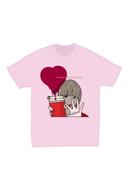 画像1: 【＃STREET No.4】Tシャツ/ベビーピンク　サイズ：（120/150/S /M /L /XL)  (1)